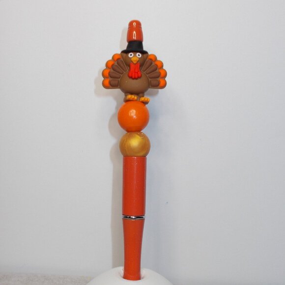 Thanksgiving Pilgrim Turkey Pen - Picture 1 of 2